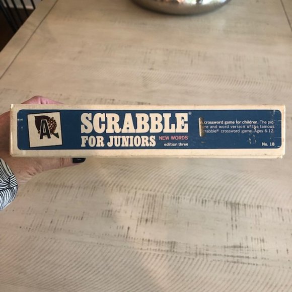 Vintage 1968 Scrabble for Juniors  Selchow & Righter #18 - Picture 4 of 8